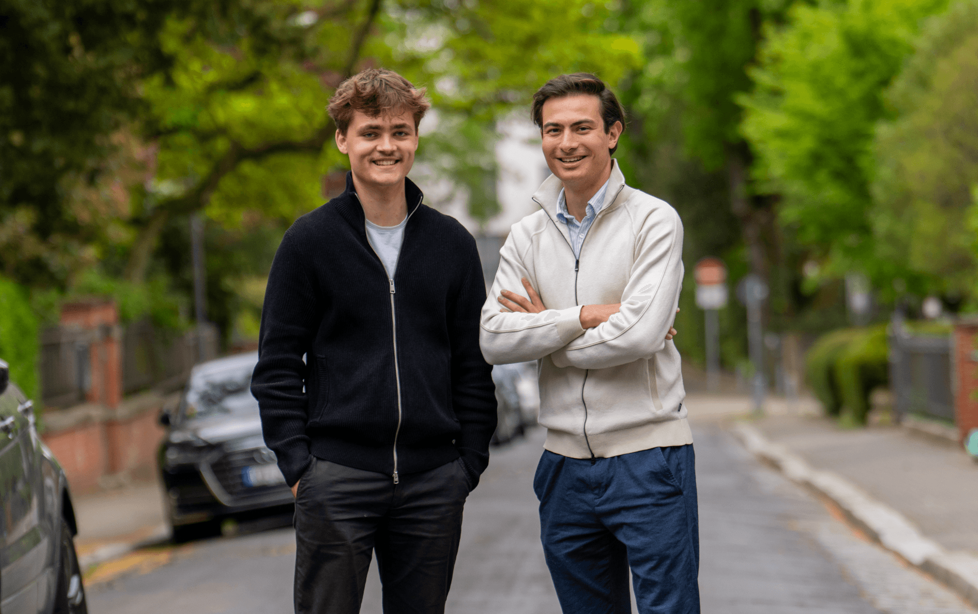 Die Gründer von Parkbest: Jonas Langbehn und Neil Deloch